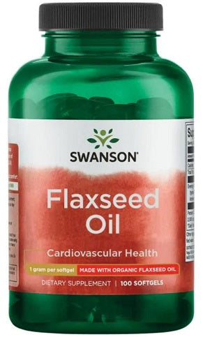 Flaxseed Oil - 1000mg - 100 softgels