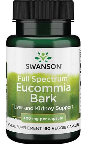 Full Spectrum Eucommia Bark - 400mg - 60 vcaps
