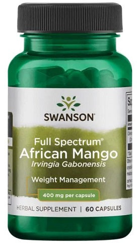 Full Spectrum African Mango (Irvingia Gabonensis) - 400mg - 60 caps