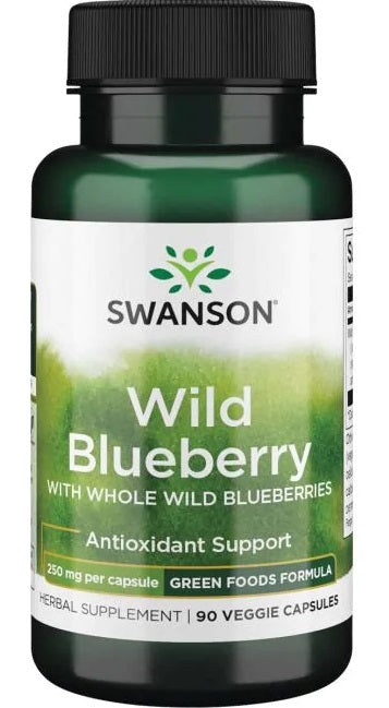 Wild Blueberry - 250mg - 90 vcaps