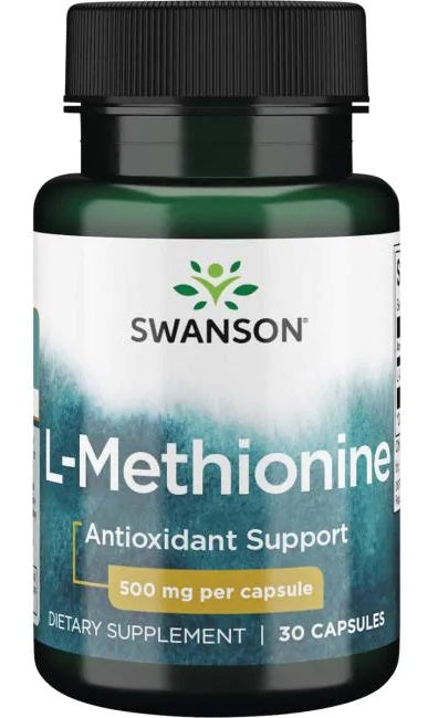 L-Methionine - 500mg - 30 caps
