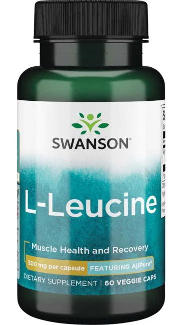 AjiPure L-Leucine - 500mg - 60 vcaps