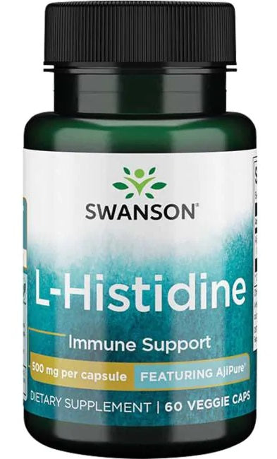 AjiPure L-Histidine - 500mg - 60 vcaps