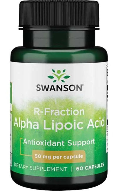R-Fraction Alpha Lipoic Acid - 50mg - 60 caps