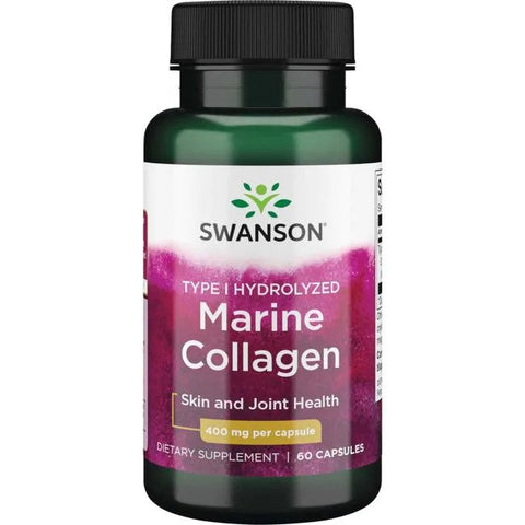 Type I Hydrolyzed Marine Collagen - 60 caps