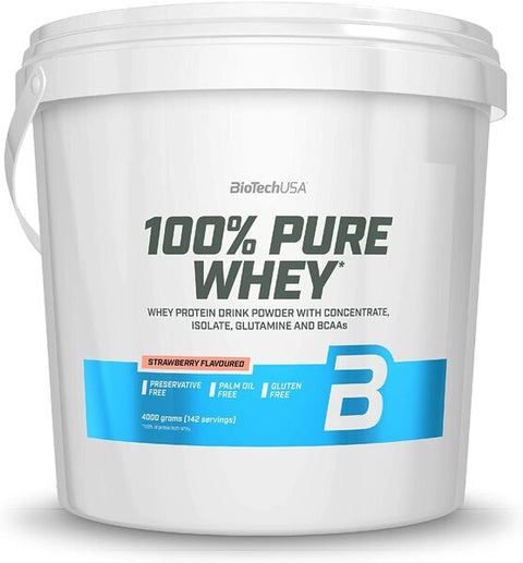 100% Pure Whey - Strawberry - 4000g