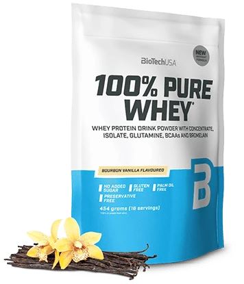 100% Pure Whey - Bourbon Vanilla - 454g