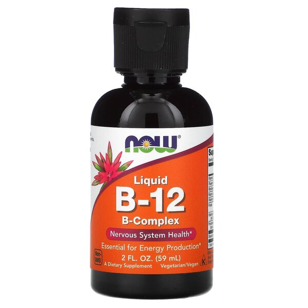 NOW Foods Vitamin B-12 Liquid B-Complex