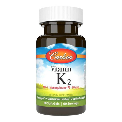 Vitamin K2 MK-7 - 90mcg - 60 softgels