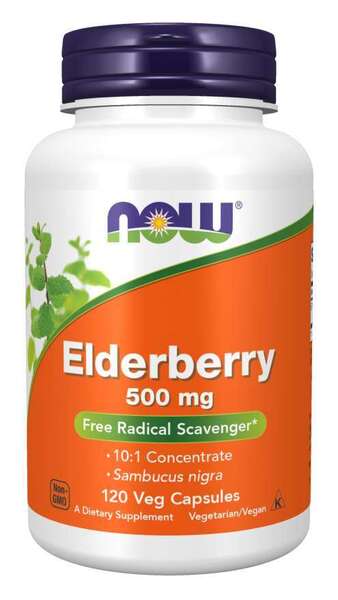 Elderberry - 500mg - 120 vcaps