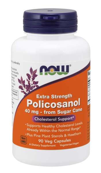 Policosanol - 40mg Extra Strength - 90 vcaps
