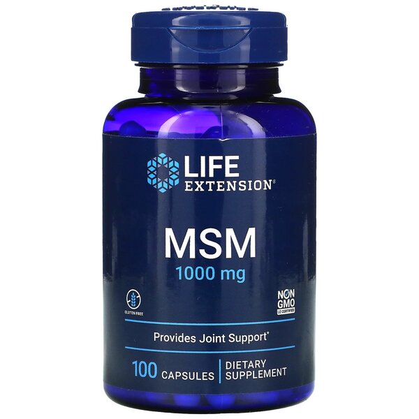 MSM - 1000mg - 100 caps