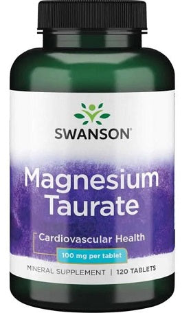 Magnesium Taurate - 100mg - 120 tablets