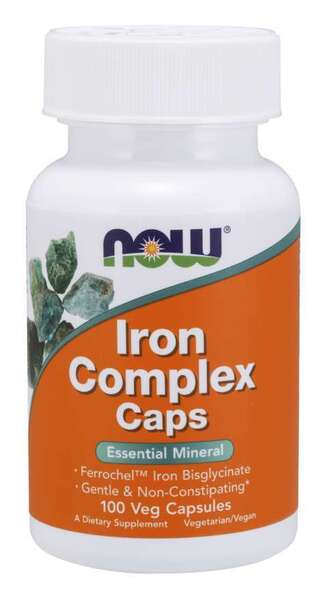 NOW Foods Iron Complex Caps