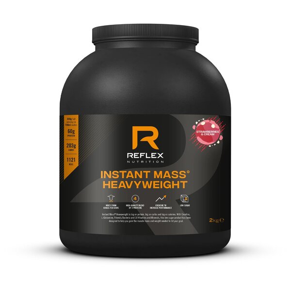 Instant Mass Heavyweight - Strawberries & Cream - 2000g