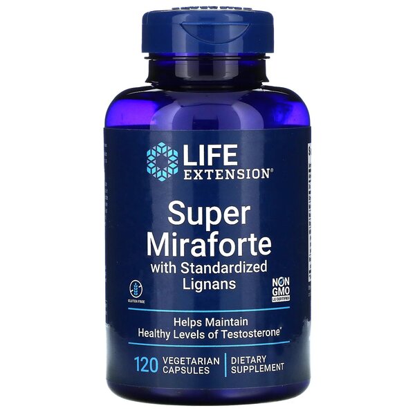 Super Miraforte with Standardized Lignans - 120 vcaps 