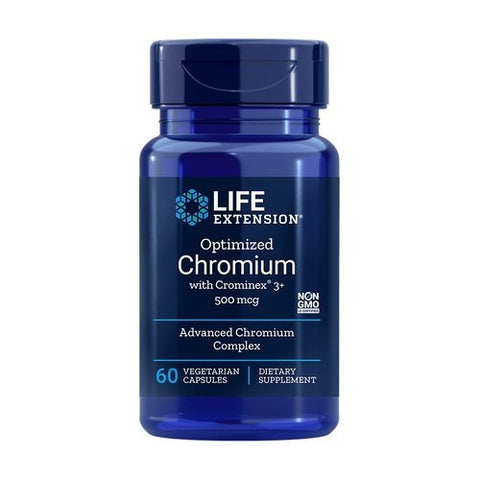 Optimized Chromium with Crominex 3+ - 500mcg - 60 vcaps