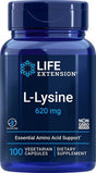 L-Lysine, 620mg - 100 vcaps