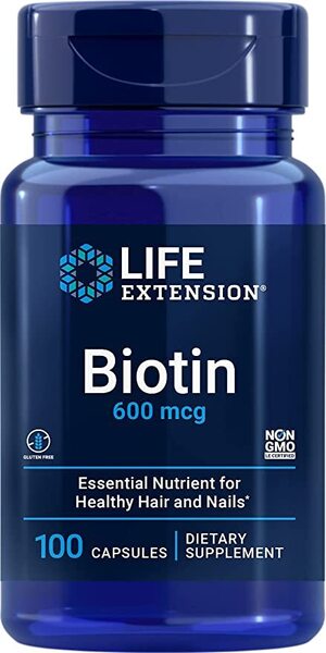 Biotin - 600mcg - 100 caps
