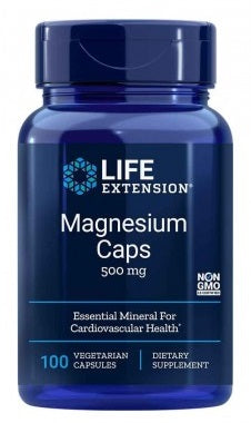 Magnesium Caps - 500mg - 100 vcaps