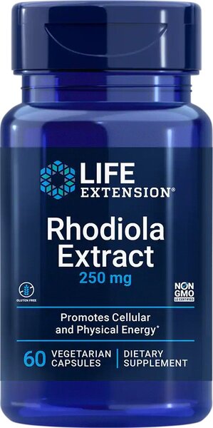 Rhodiola Extract - 250mg - 60 vcaps