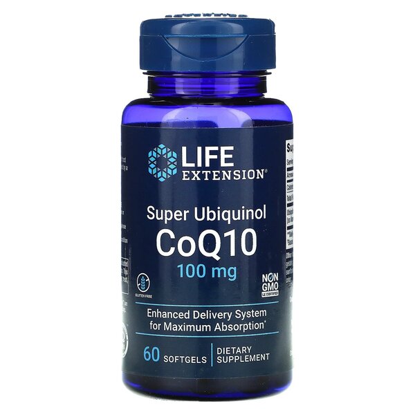 Super Ubiquinol CoQ10 - 100mg - 60 softgels