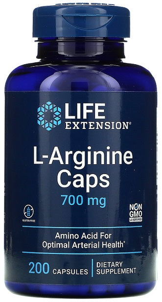L-Arginine Caps - 700mg - 200 caps
