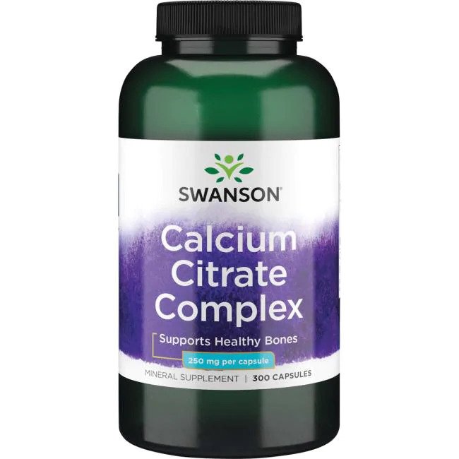 Calcium Citrate Complex - 250mg - 300 caps