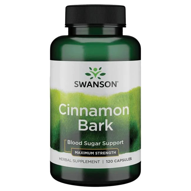 Cinnamon Bark - Maximum Strength - 120 caps