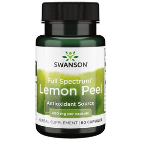 Full Spectrum Lemon Peel, 400mg - 60 caps