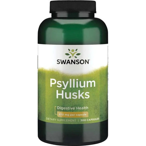 Psyllium Husks - 610mg - 300 caps