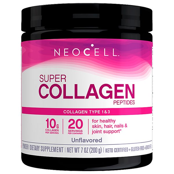Super Collagen Peptides Type 1 & 3 - Unflavored - 200g