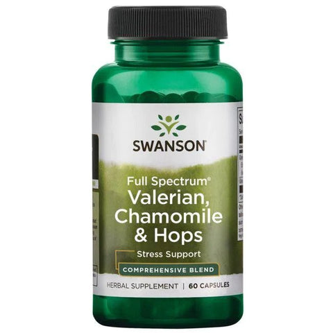 Full Spectrum Valerian - Chamomile & Hops - 60 caps