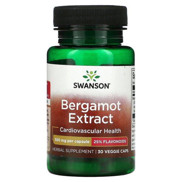 Bergamot Extract - 500mg - 30 vcaps