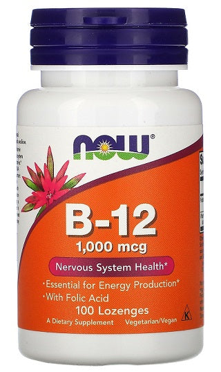 Vitamin B-12 - 1000mcg - 100 lozenges
