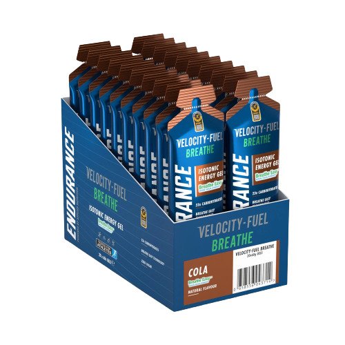 Endurance Breathe Isotonic Energy Gel - Cola - 20 x 60g