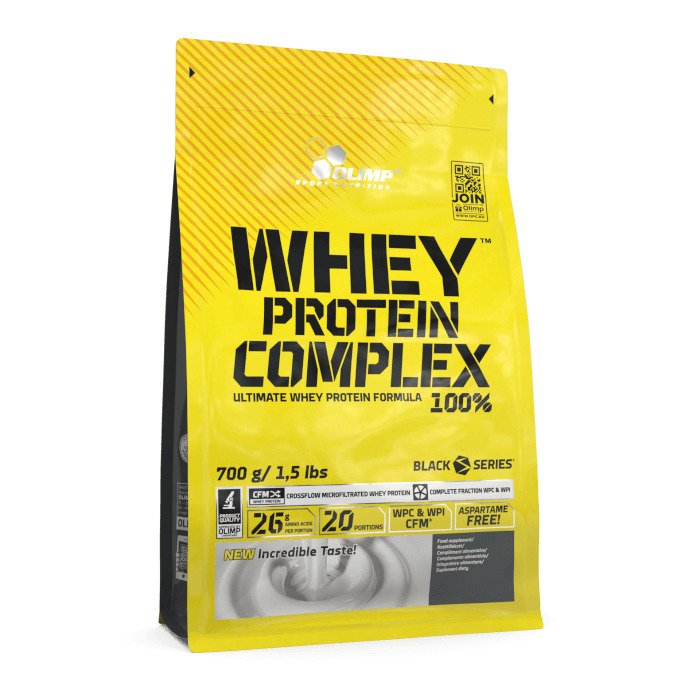 Whey Protein Complex 100% - White Chocolate & Raspberry - 700g