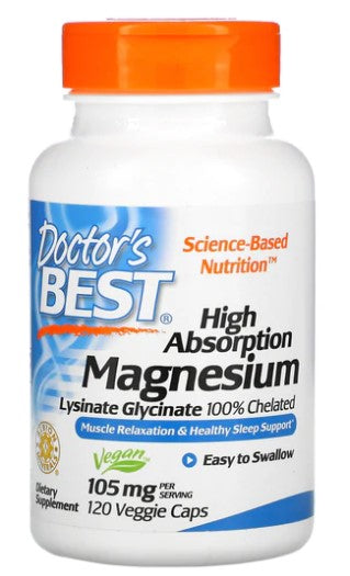 High Absorption Magnesium - 105mg - 120 vcaps