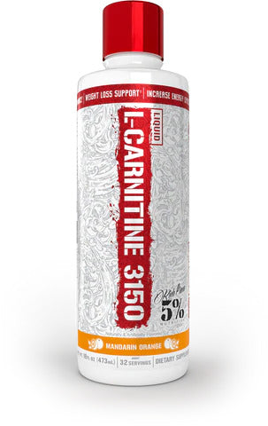 Liquid L-Carnitine 3150 - Legendary Series - Mandarin Orange - 473 ml.
