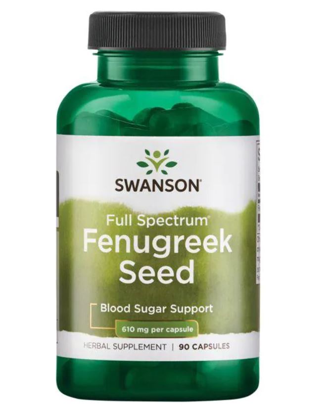 Fenugreek Seed - 610mg - 90 caps