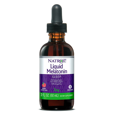 Liquid Melatonin - Berry - 60 ml.