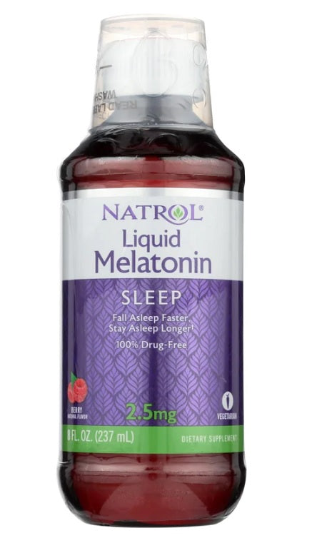 Liquid Melatonin - Berry - 237 ml.