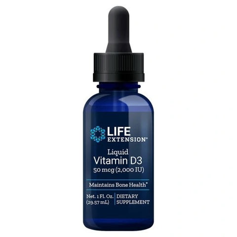 Liquid Vitamin D3 - 50mcg - 29 ml.