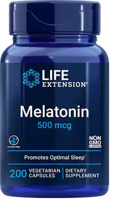 Melatonin - 500mcg - 200 vcaps