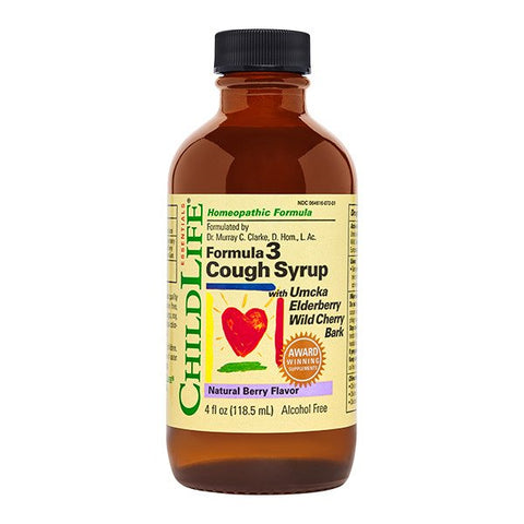 Formula 3 Cough Syrup - Natural Berry - 118 ml.