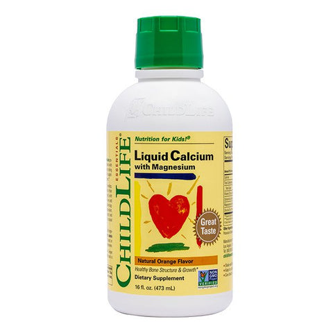 Liquid Calcium with Magnesium - Natural Orange - 473 ml.