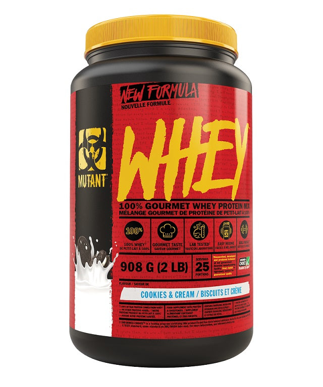 Mutant Whey - Cookies & Cream - 908g