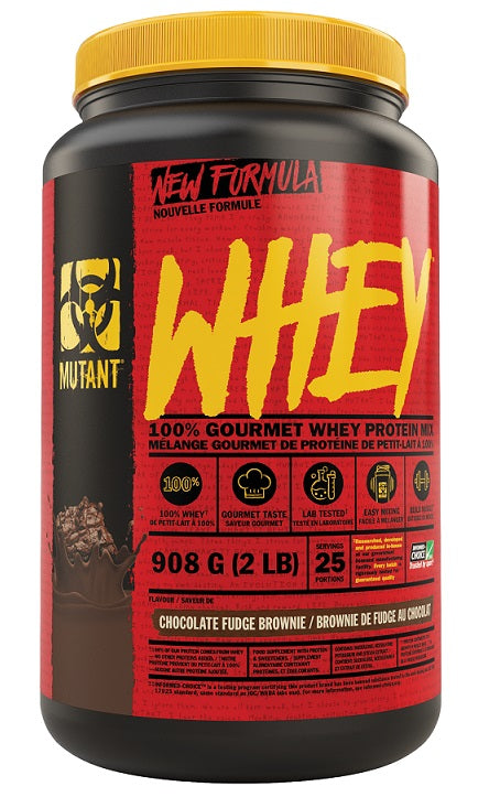 Mutant Whey - Chocolate Fudge Brownie - 908g
