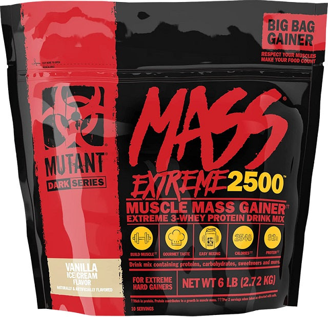 Mutant Mass Extreme 2500 - Vanilla Ice Cream - 2720g