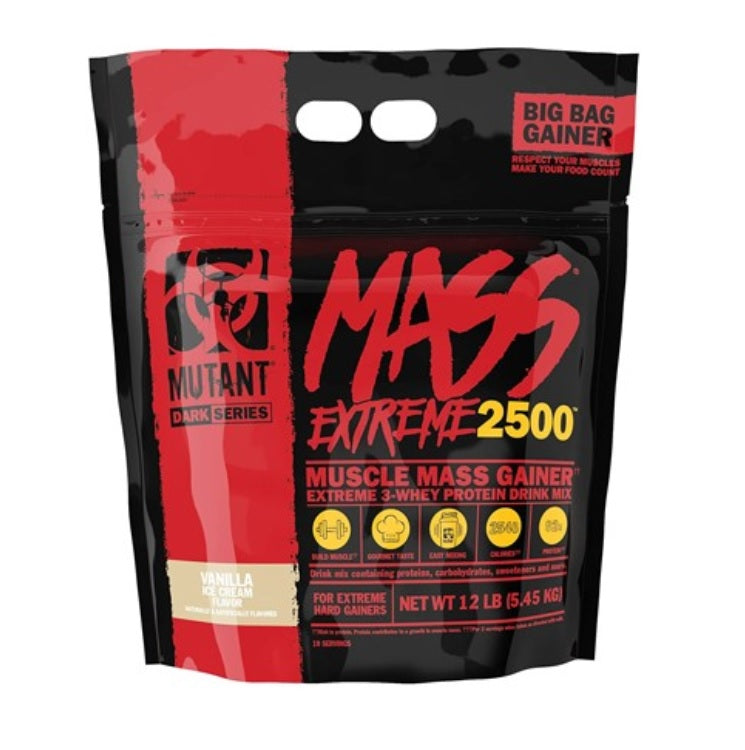 Mutant Mass Extreme 2500 - Vanilla Ice Cream - 5450g